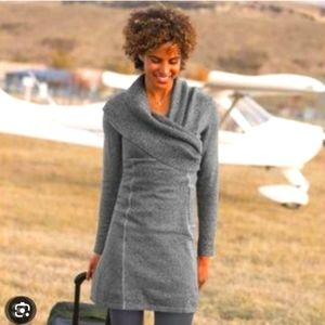 Athleta cowl neck sweater dress
